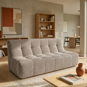 Rave 2,5-Sitzer Sofa Cordstoff Beige
