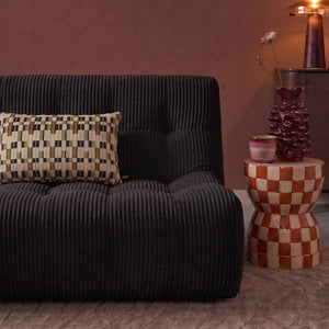Rave 2,5 Seater Sofa Corduroy Black