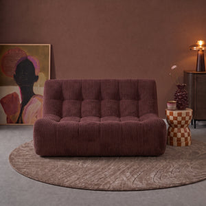 Rave 2,5 Seater Sofa Corduroy Copper