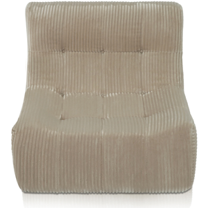 Armchair Rave Corduroy Beige
