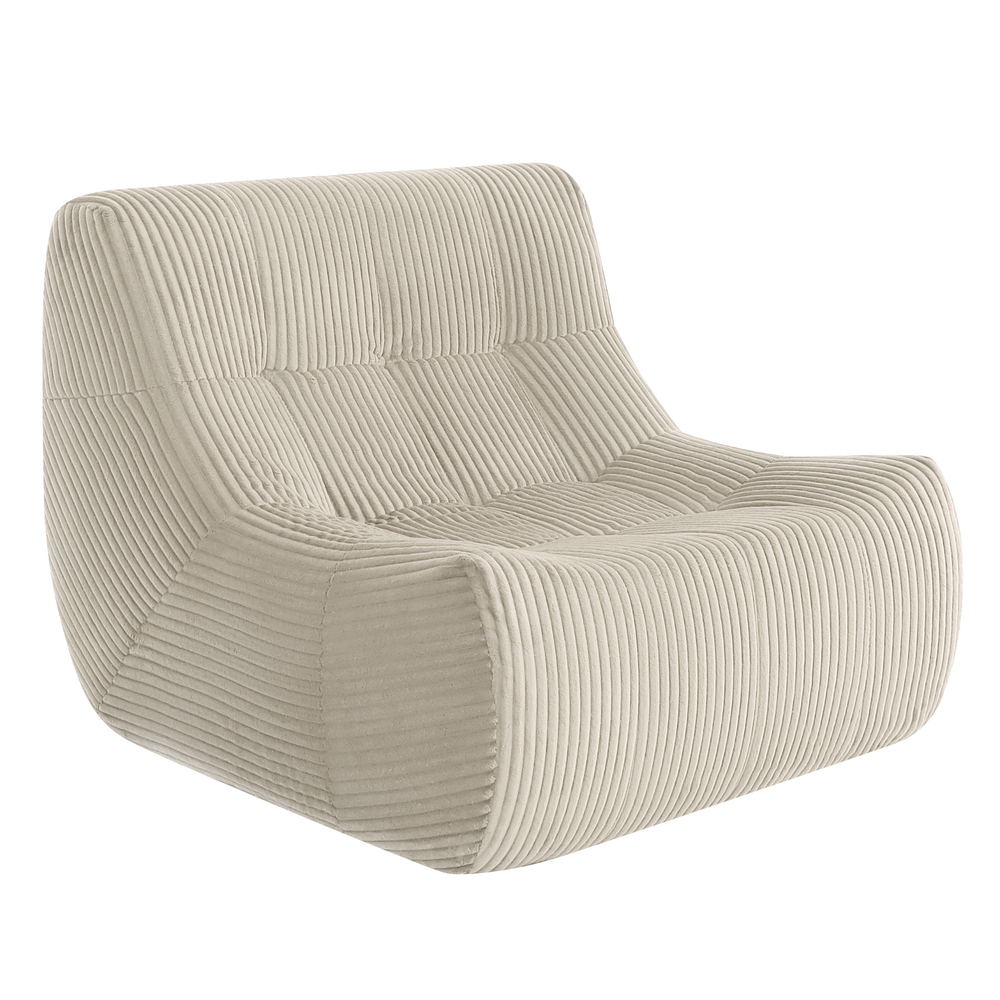 Armchair Rave Corduroy Beige