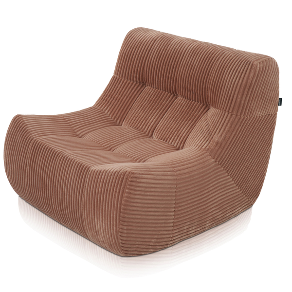 Armchair Rave Corduroy Terracotta/Pink