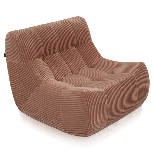 Armchair Rave Corduroy Terracotta/Pink