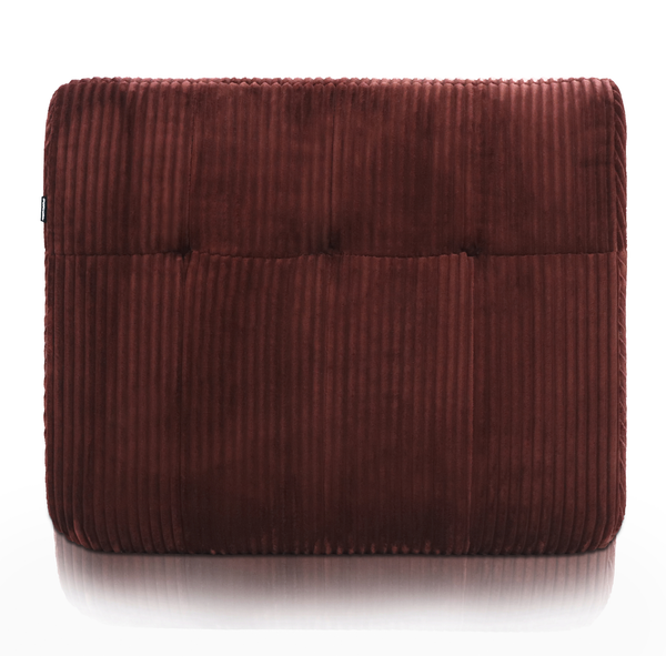 Armchair Rave Corduroy Copper Burgundy