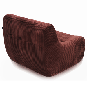 Armchair Rave Corduroy Copper Burgundy