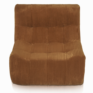 Armchair Rave Corduroy Ochre Yellow