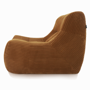 Armchair Rave Corduroy Ochre Yellow