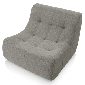 Armchair Rave Bouclé Brown