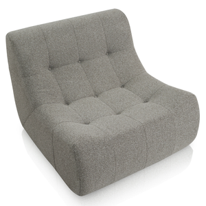 Armchair Rave Bouclé Brown