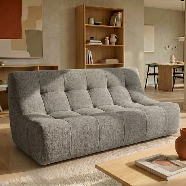 Rave 2,5 Seater Sofa Bouclé Brown