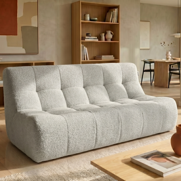 Rave 2,5-Sitzer Sofa Bouclé Taupe