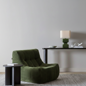 Sessel Rave Cordstoff Grün