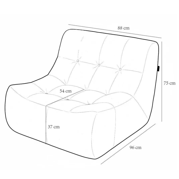 Armchair Rave Cloud Beige