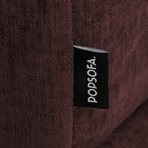 Schlafsofa Joy 2 Personen Chenille Burgunderrot