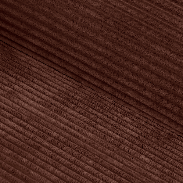 Sleeping Sofa Joy 2 Persons Corduroy Copper Burgundy